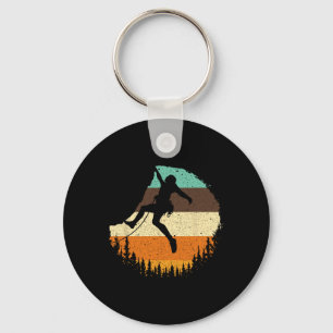 Cool Rock Climbing For Men Women Mountain Climber  Key Ring