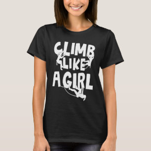 Cool Rock Climbing For Men Women Mountain Climber T-Shirt