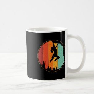 Cool Rock Climbing Vintage Bouldering Women Climbe Coffee Mug