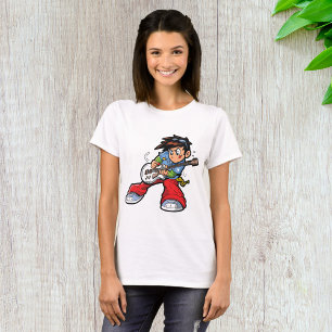 Cool Rock Star Guitarist Fun Musician T-Shirt