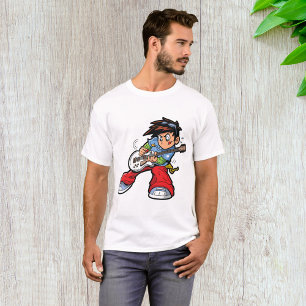 Cool Rock Star Guitarist Fun Musician  T-Shirt