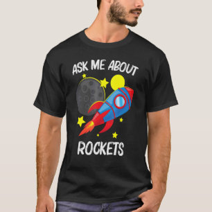 Cool Rocket For Men Women Kids Rockets Space Ship  T-Shirt