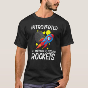 Cool Rocket For Men Women Kids Rockets Space Ship T-Shirt