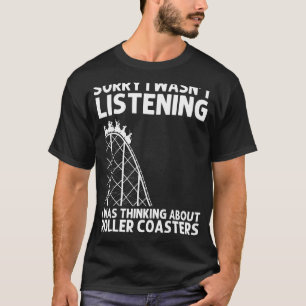 Cool Roller Coaster For Men Women Amusement Park T T-Shirt