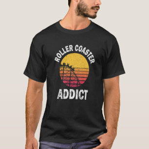 Cool Roller Coaster For Men Women Amusement Theme T-Shirt