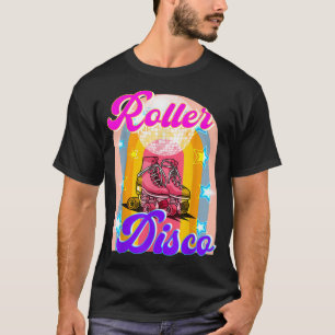 Cool Roller Disco Retro party 70s and 80s  T-Shirt