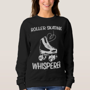 Cool Roller Skating For Men Women Retro Disco Derb Sweatshirt
