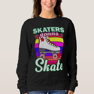 Cool Roller Skating For Men Women Roller Derby Dis Sweatshirt