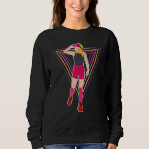 Cool Roller Skating For Women Girl Rollerskate Rol Sweatshirt