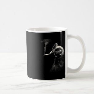 Cool Rooster Smoking Cigarette Art Graphic Coffee Mug