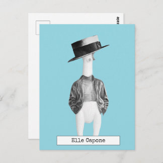 Cool Rubber Chicken Postcard