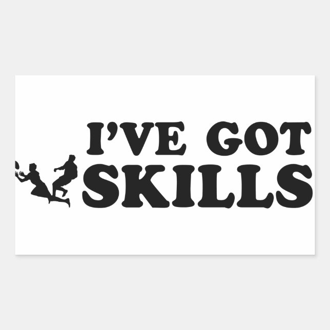 cool rugby designs rectangular sticker (Front)