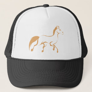 Cool Running Horse Logo Shirt Trucker Hat