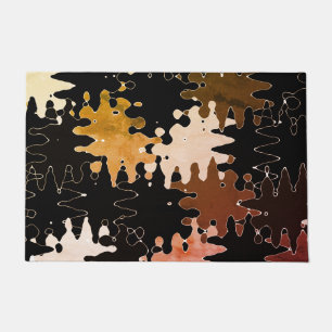 COOL Rustic Abstract Pattern Doormat