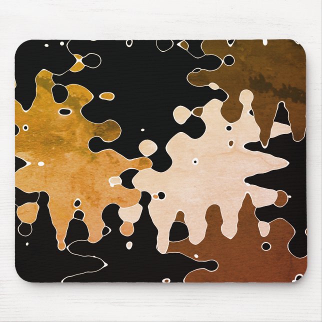 COOL Rustic Abstract Pattern Mouse Pad (Front)