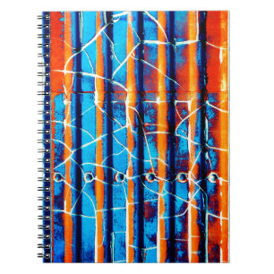COOL Rustic Peeling Paint Notebook