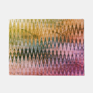 COOL Rustic Wavy Pattern Doormat