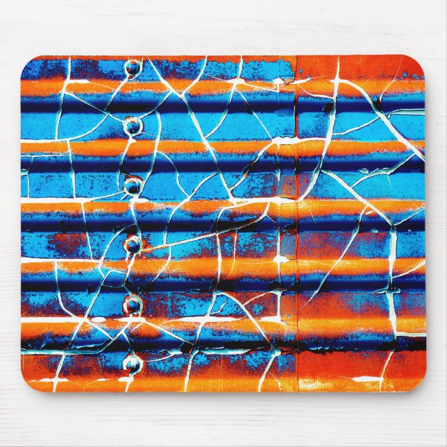 COOL Rusty Peeling Paint Mouse Pad (Front)