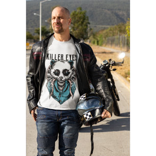 Cool Samurai Panda T-Shirt   Fierce Panda Warrior 