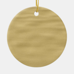 Cool Sandy Beach Look Ceramic Ornament
