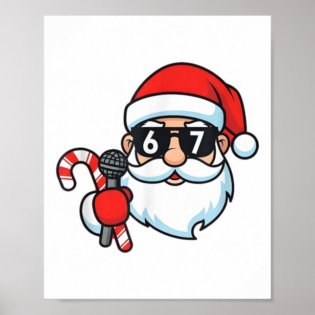 Cool Santa 67 Christmas  Poster (Front)