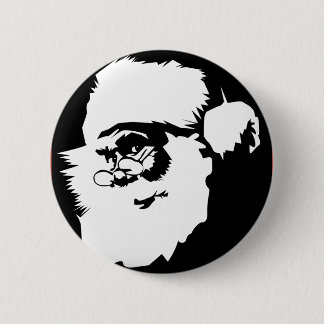 Cool Santa 6 Cm Round Badge