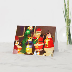 Cool Santa Christmas card