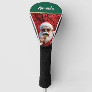 Cool Santa Claus Golf Head Cover