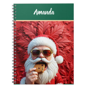 Cool Santa Claus Notebook