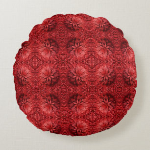 Cool Santa Claus Round Cushion