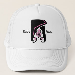  Cool Save BATS -Halloween -Wildlife - Trucker Hat