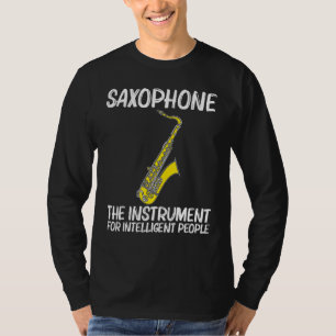 Cool Saxophone For Men Women Jazz Player Marching T-Shirt