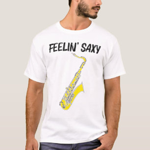 Cool Saxophone For Men Women Jazz Player Marching T-Shirt