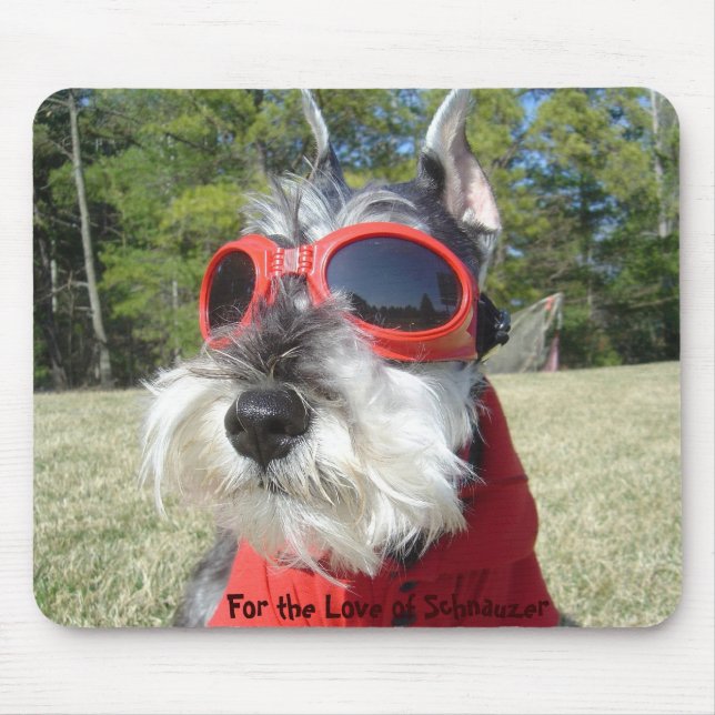 Cool Schnauzer Mousepad (Front)