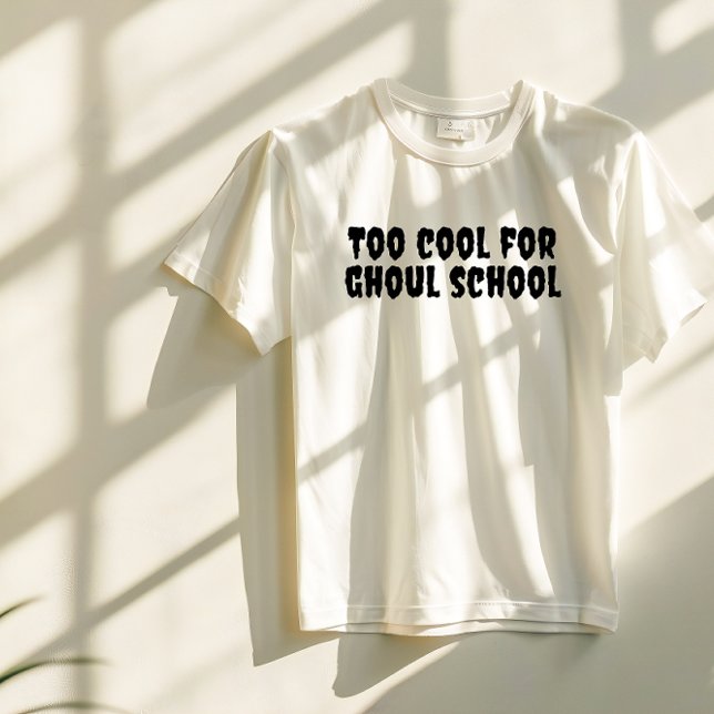 Cool school halloween teachert black ypography T-Shirt (Creator Uploaded)