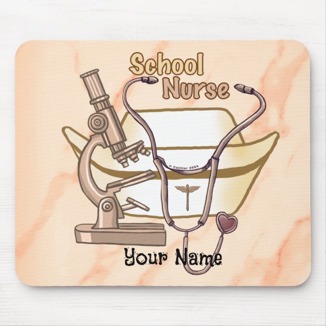 Cool School Nurse Mouse Pad (Front)
