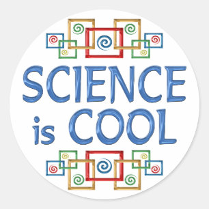 Cool Science Classic Round Sticker