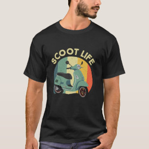 Cool Scooter For Men Women Bike Motorcycle Riding  T-Shirt