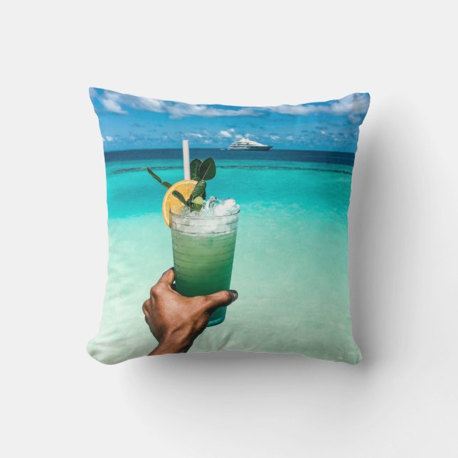 Cool Sea Creatures Cushion (Front)