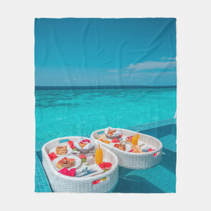 Cool Sea Creatures Fleece Blanket