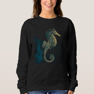 Cool Sea Horse Sweatshirt