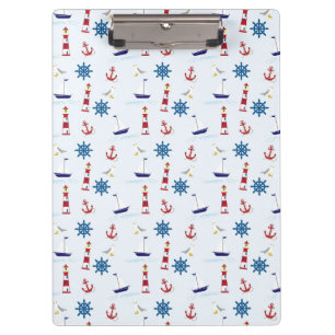 Cool Sea Symbols Clipboard