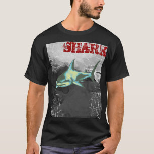 Cool Sea Wild Dangerous Shark Fish T-Shirt