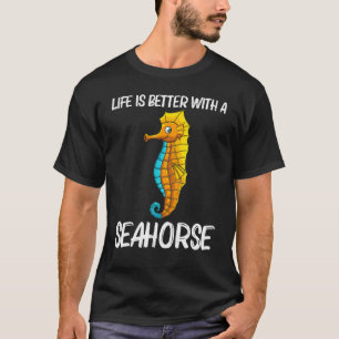 Cool Seahorse For Men Women Ocean Sea Animal Fish T-Shirt