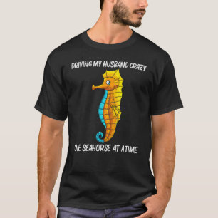 Cool Seahorse For Women Mum Ocean Sea Animal Fish T-Shirt