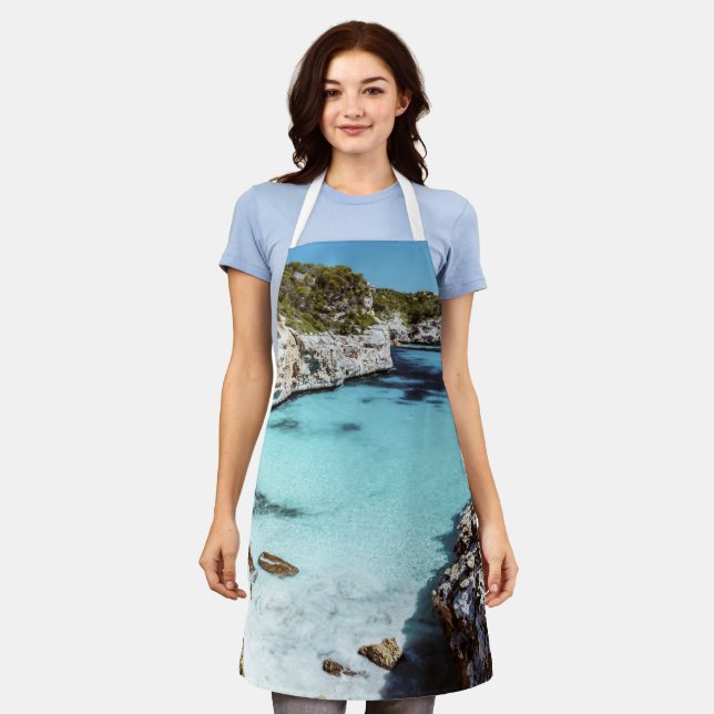 Cool Seascape Apron (Worn)