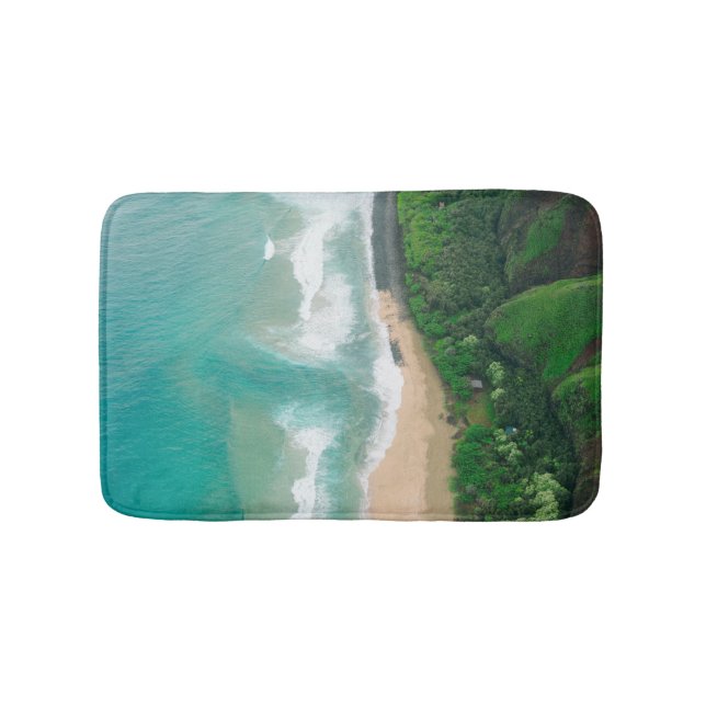 Cool Seascape Bath Mat (Front)
