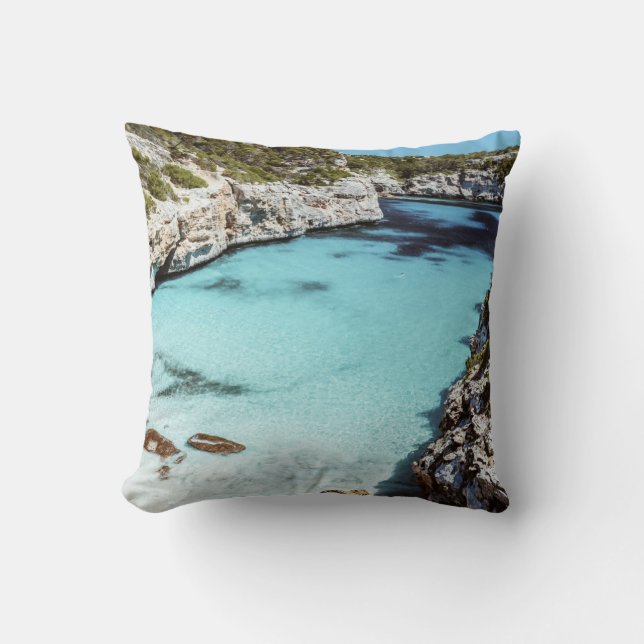 Cool Seascape Cushion (Front)