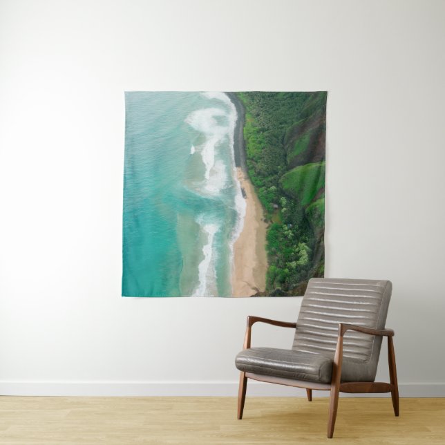 Cool Seascape Tapestry (In Situ)