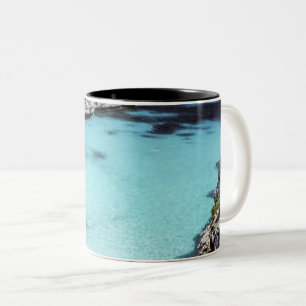 Cool Seascape Two-Tone Coffee Mug